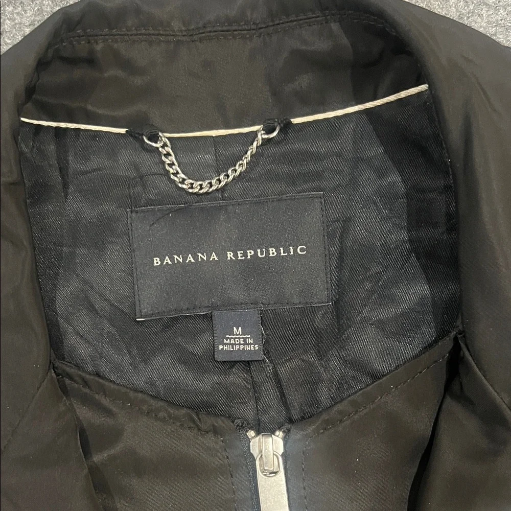 Banana Republic Women’s Black Military Jacket Size M